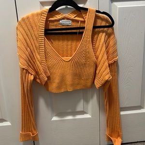 Urban Outfitters Cardigan/Tank Set